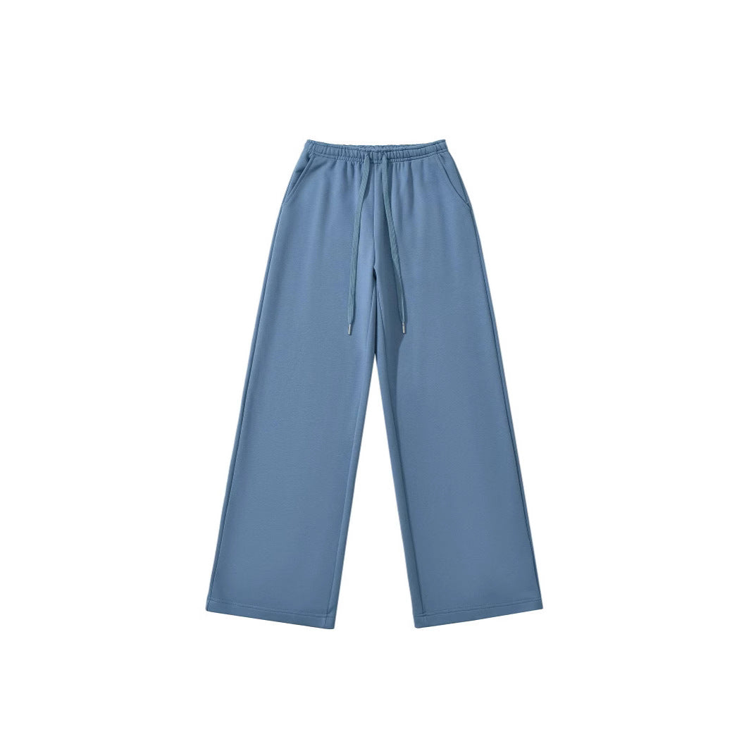 Wide leg casual sweatpants