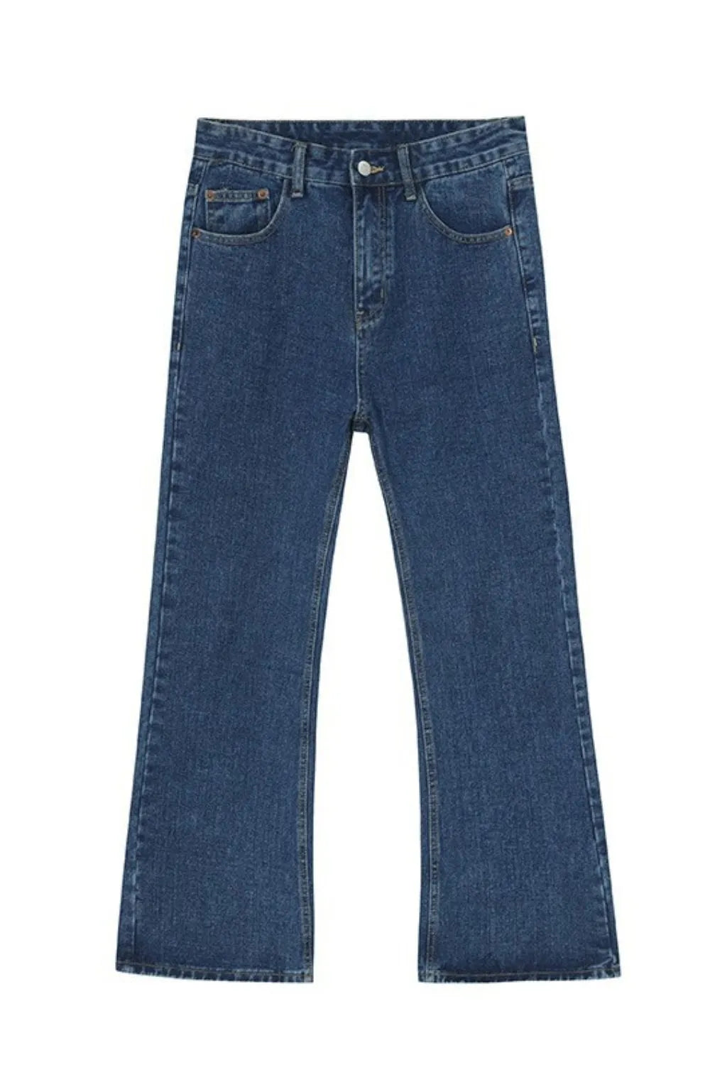 Mid Rise Jeans with Pockets