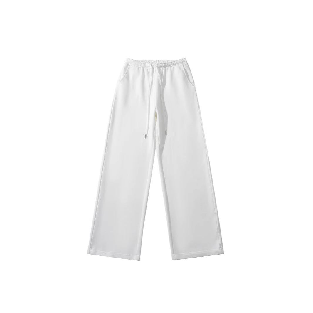 Wide leg casual sweatpants