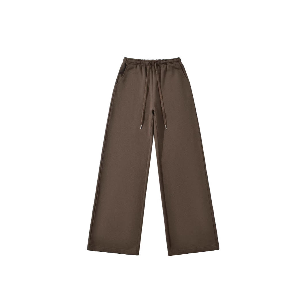 Wide leg casual sweatpants